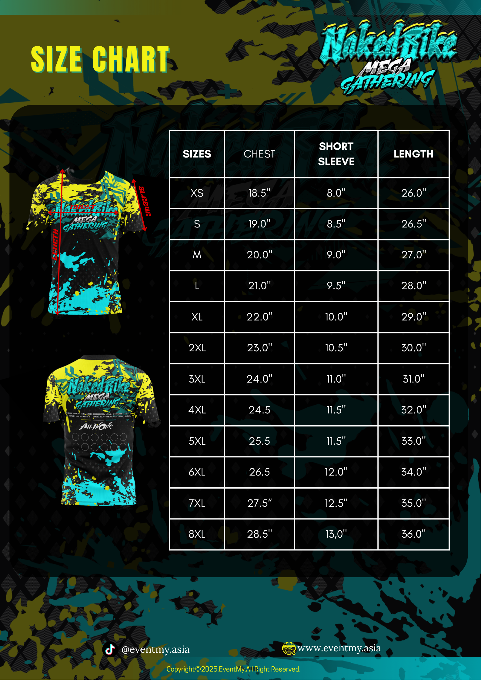 Naked Bike Mega Gathering Official Merchandise